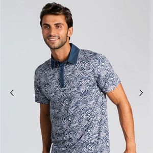 BYLT wave mens polo